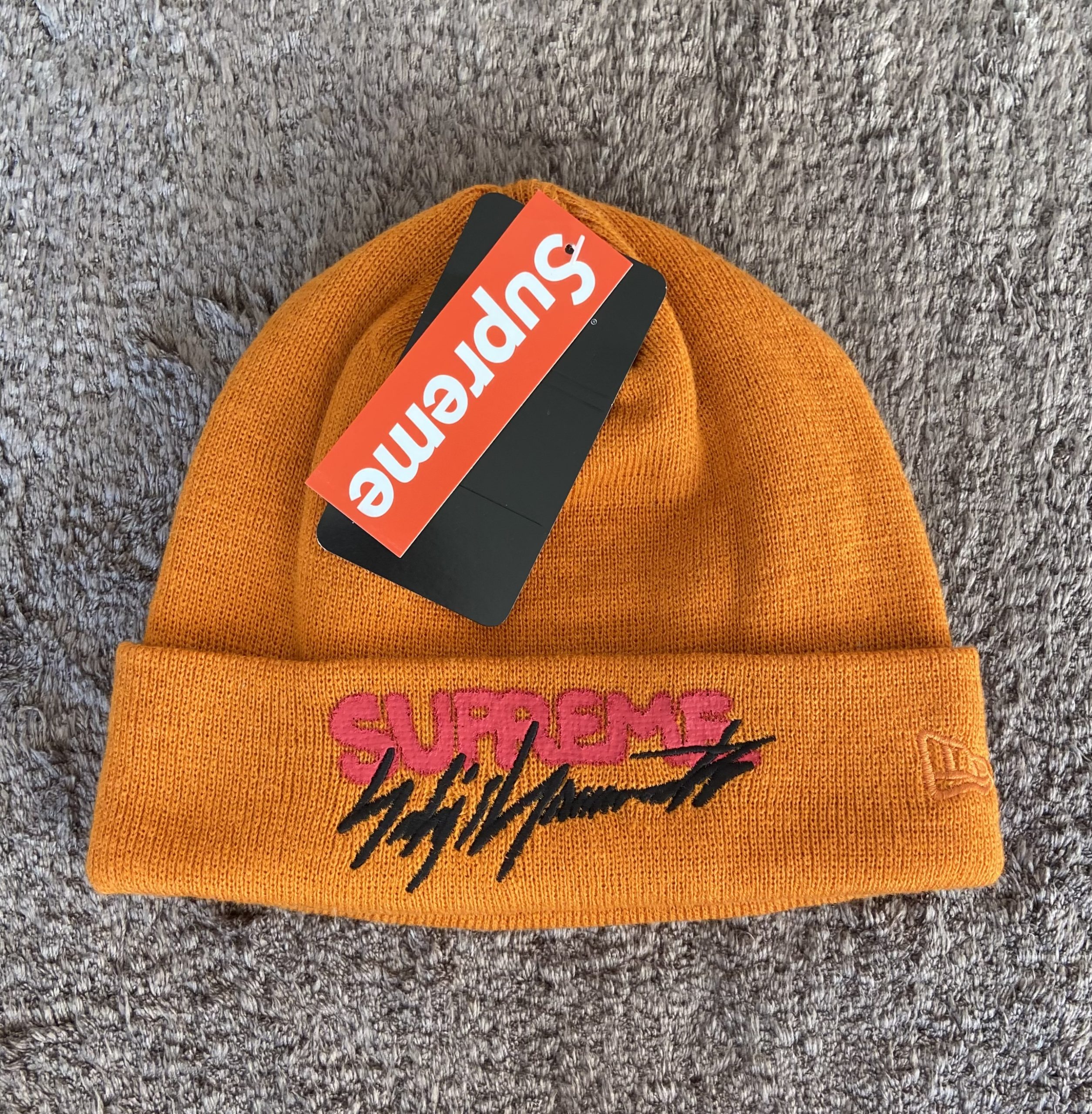 Supreme Overprint Beanie (SS22) - $40